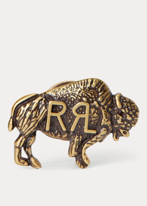 Patas Ralph Lauren Hombre Dorados - Buffalo - UIRMY6371